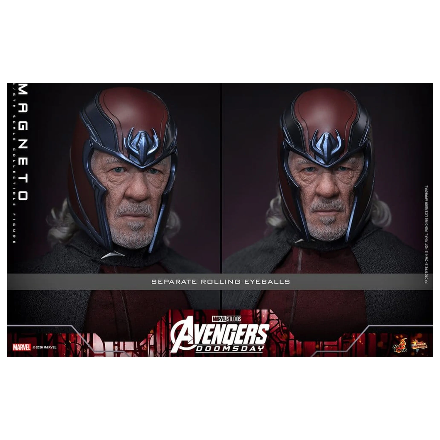 Avengers: Doomsday Movie Masterpiece akčná figúrka 1/6 Magneto 30 cm produktová fotografia