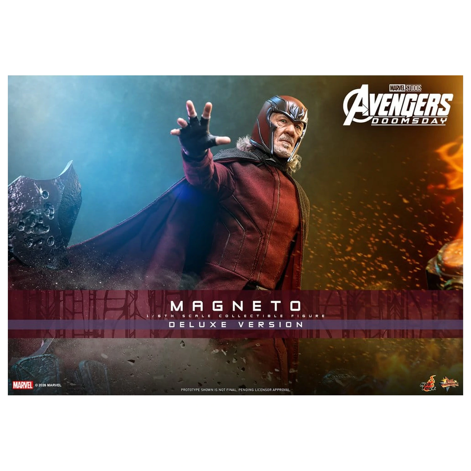 Avengers: Doomsday Movie Masterpiece akčná figúrka 1/6 Magneto (Deluxe Version) 30 cm produktová fotografia