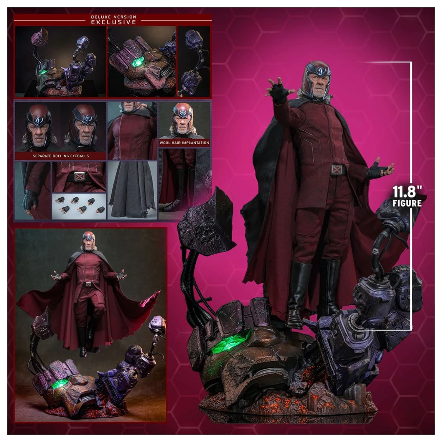 Avengers: Doomsday Movie Masterpiece akčná figúrka 1/6 Magneto (Deluxe Version) 30 cm produktová fotografia