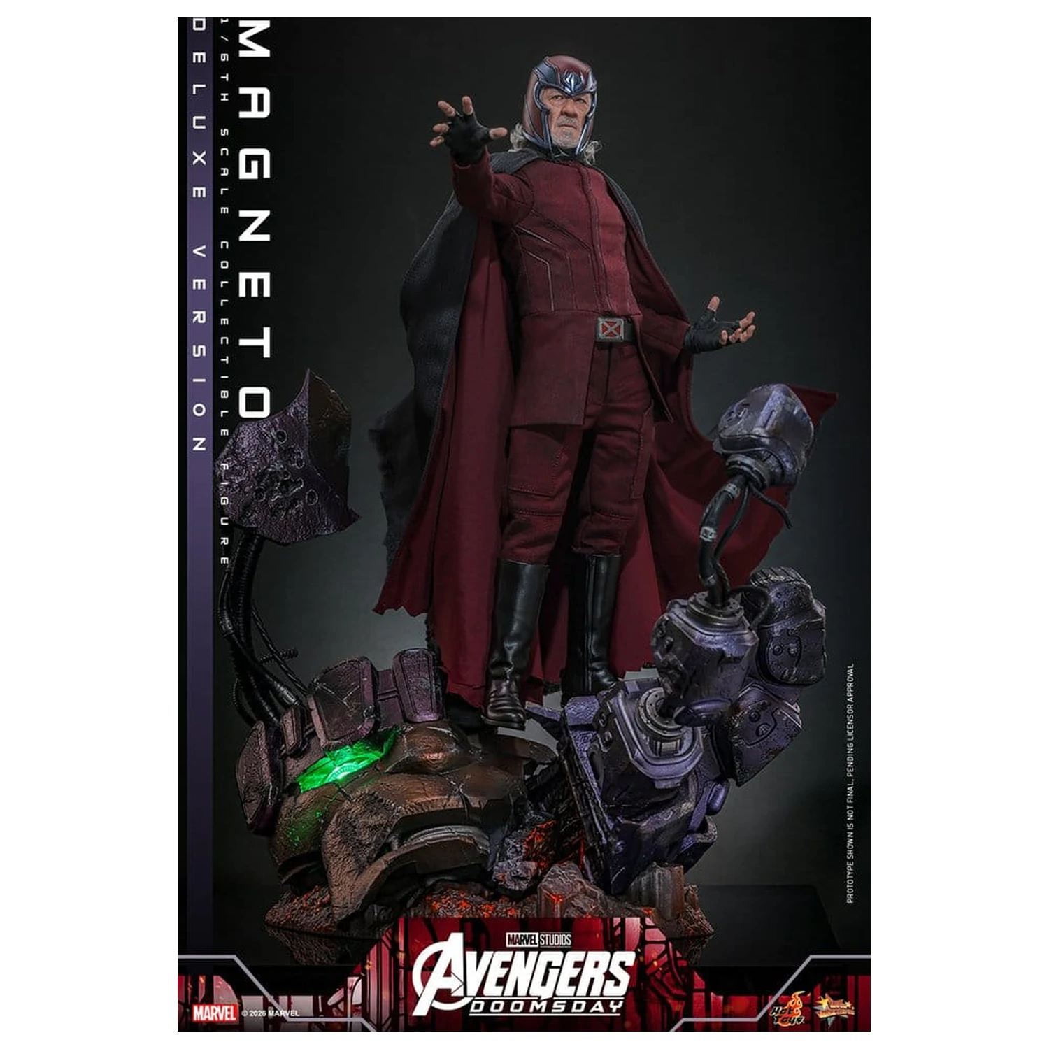 Avengers: Doomsday Movie Masterpiece akčná figúrka 1/6 Magneto (Deluxe Version) 30 cm produktová fotografia