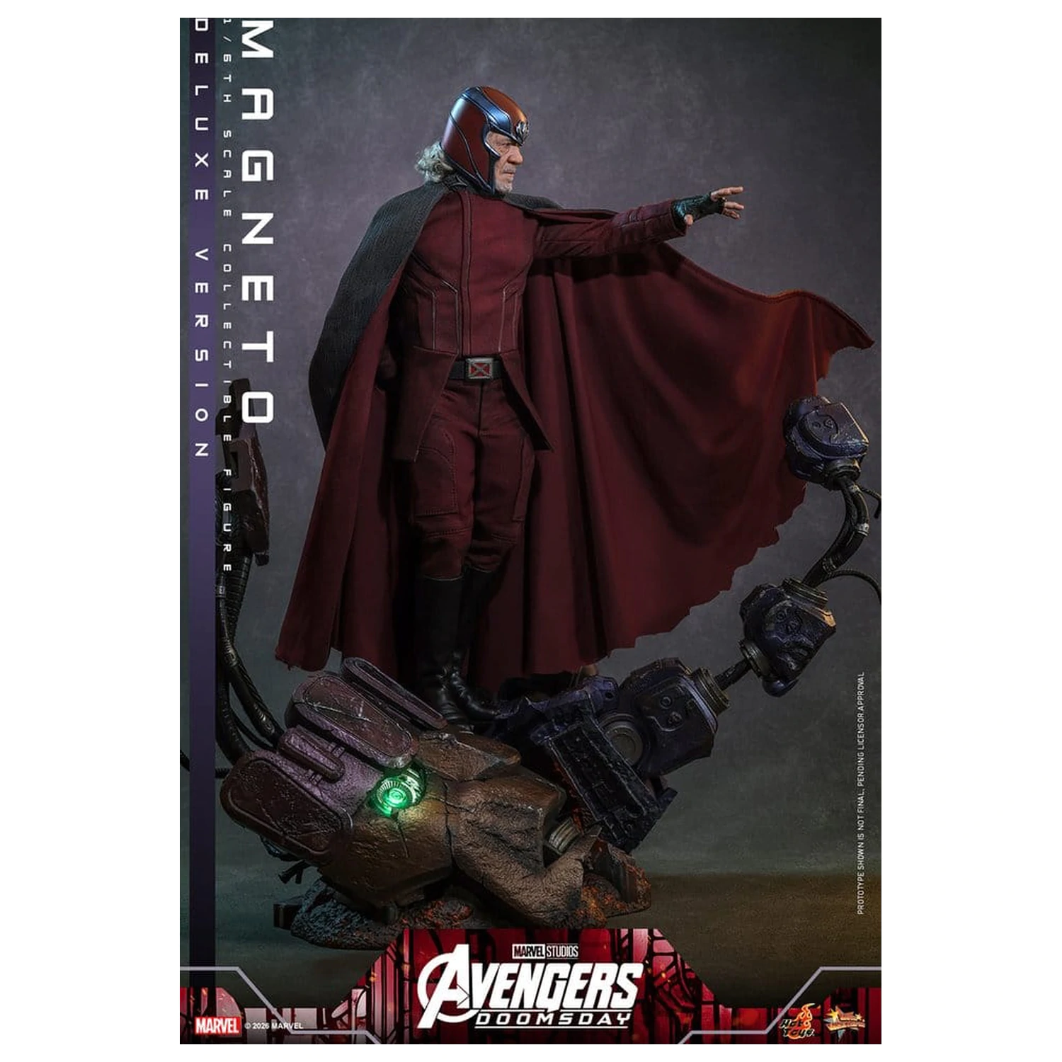 Avengers: Doomsday Movie Masterpiece akčná figúrka 1/6 Magneto (Deluxe Version) 30 cm produktová fotografia