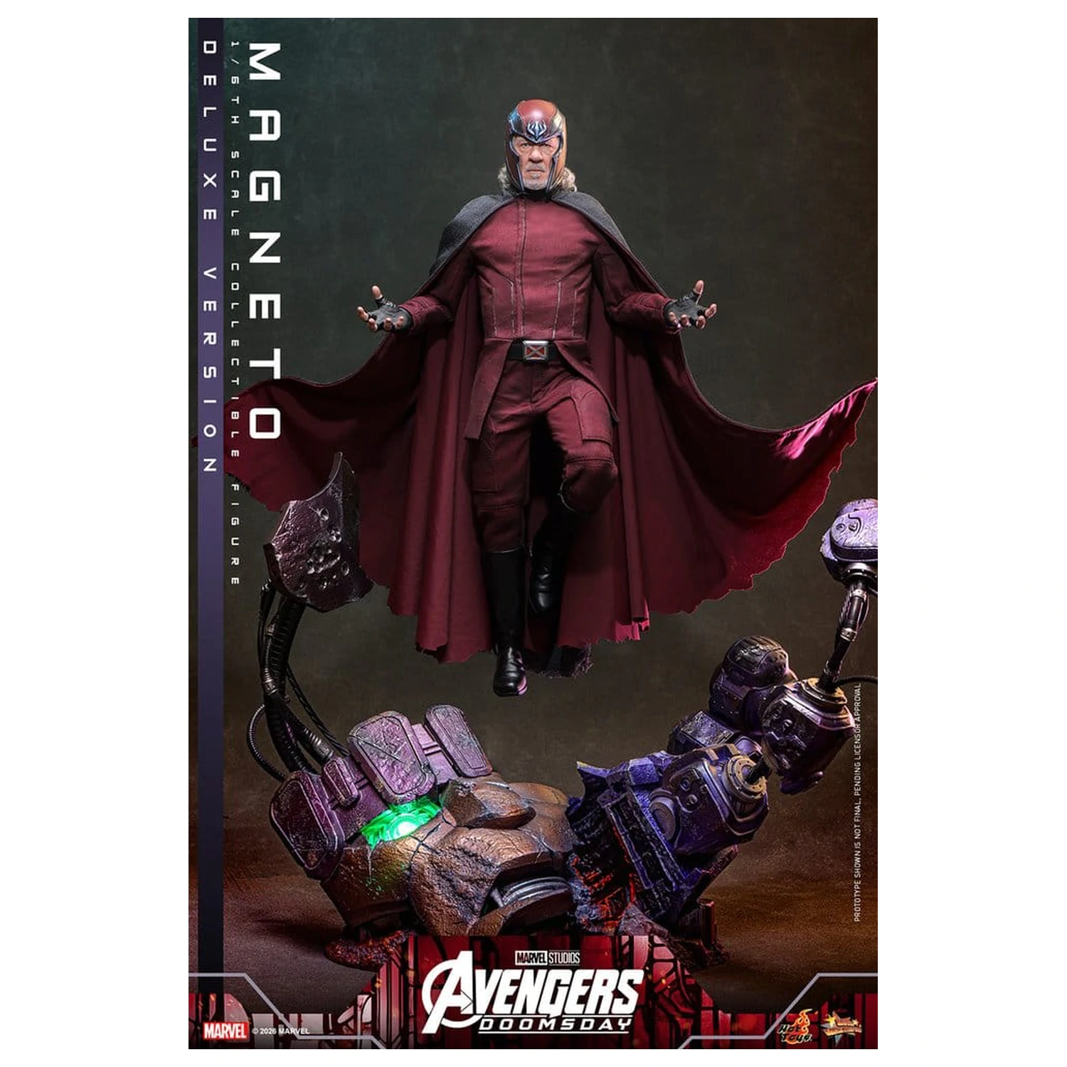 Avengers: Doomsday Movie Masterpiece akčná figúrka 1/6 Magneto (Deluxe Version) 30 cm produktová fotografia