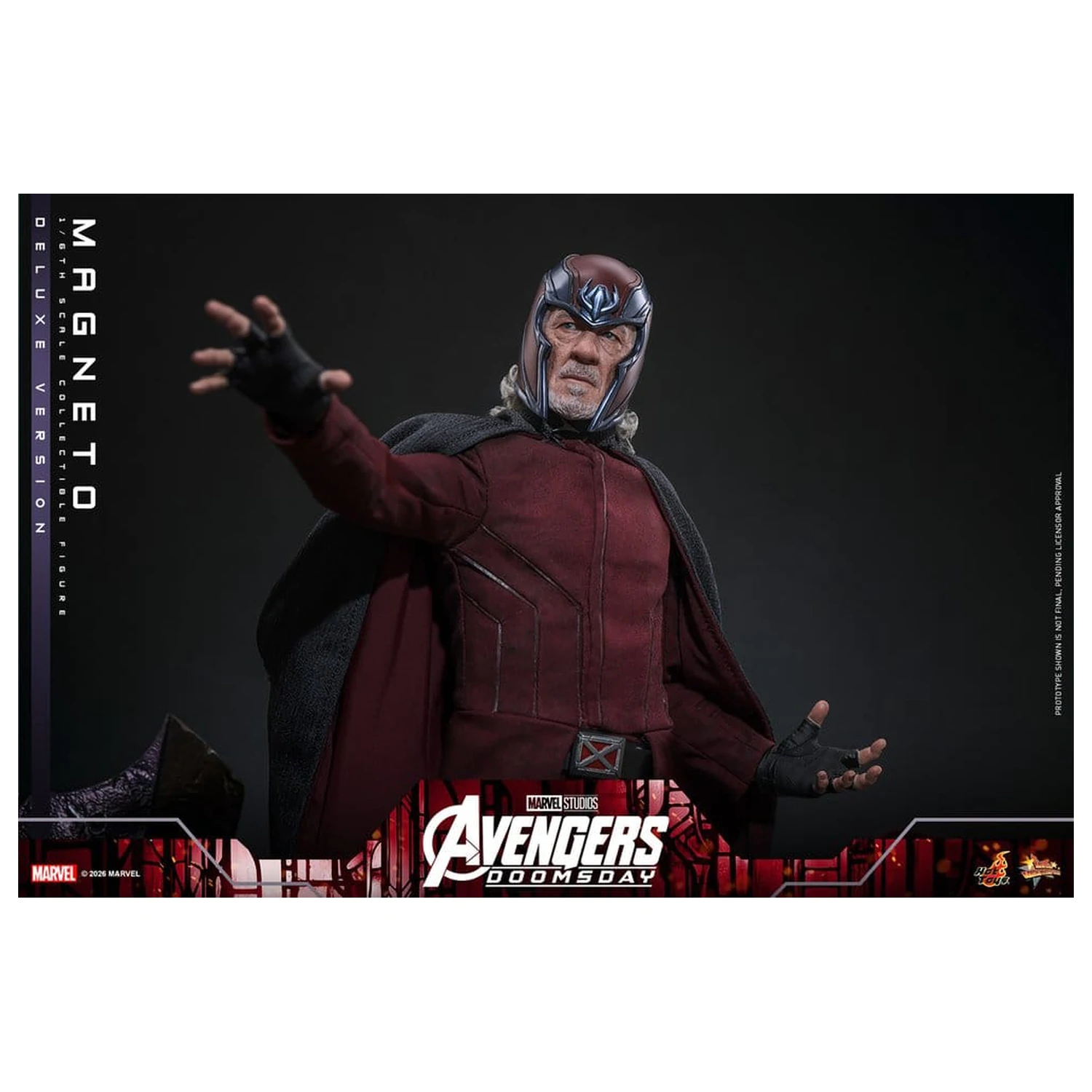 Avengers: Doomsday Movie Masterpiece akčná figúrka 1/6 Magneto (Deluxe Version) 30 cm produktová fotografia