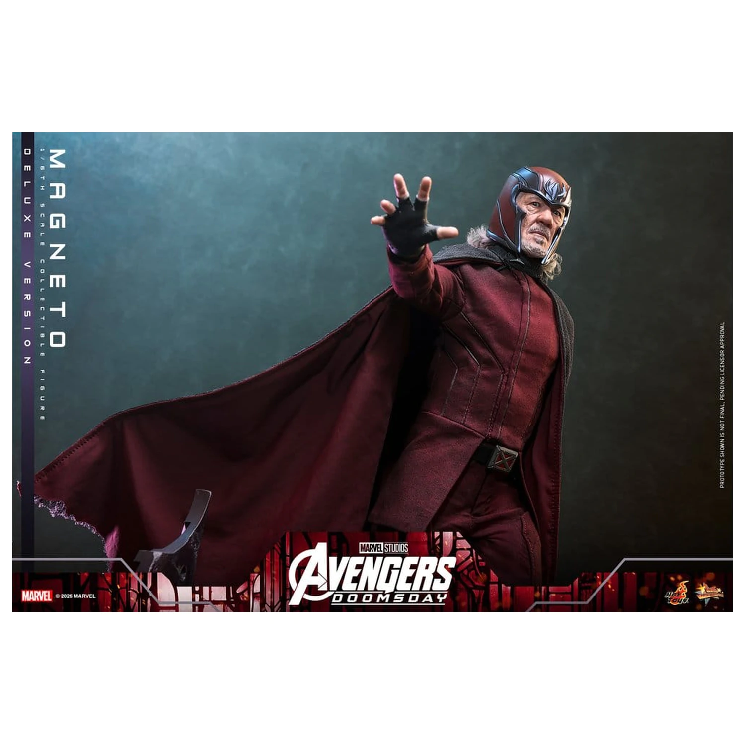 Avengers: Doomsday Movie Masterpiece akčná figúrka 1/6 Magneto (Deluxe Version) 30 cm produktová fotografia