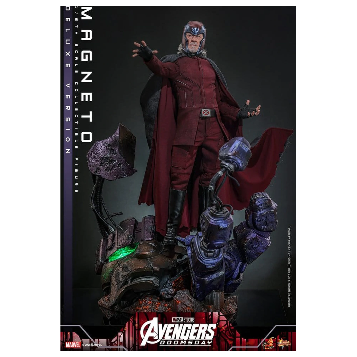 Avengers: Doomsday Movie Masterpiece akčná figúrka 1/6 Magneto (Deluxe Version) 30 cm produktová fotografia