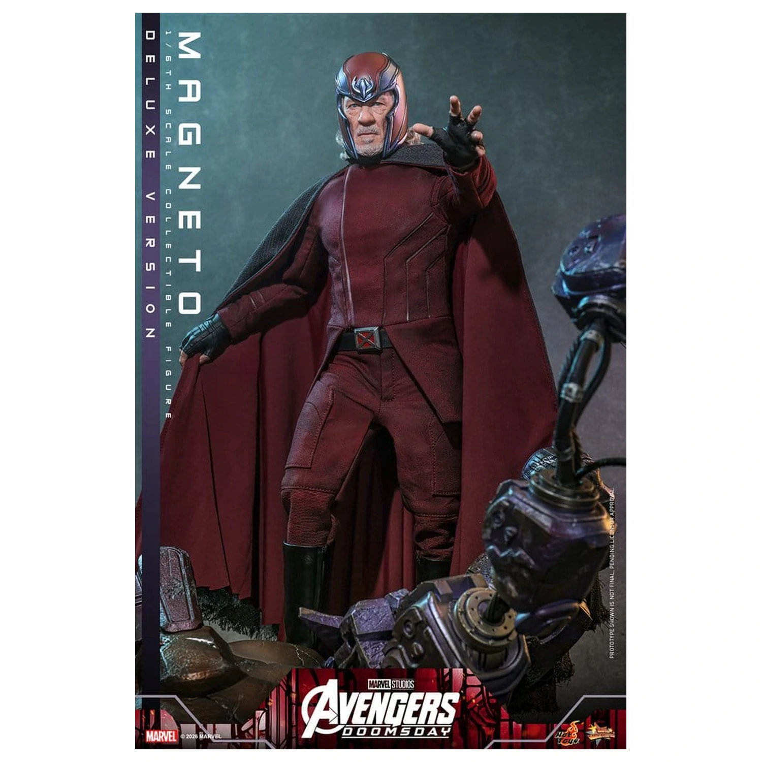 Avengers: Doomsday Movie Masterpiece akčná figúrka 1/6 Magneto (Deluxe Version) 30 cm produktová fotografia