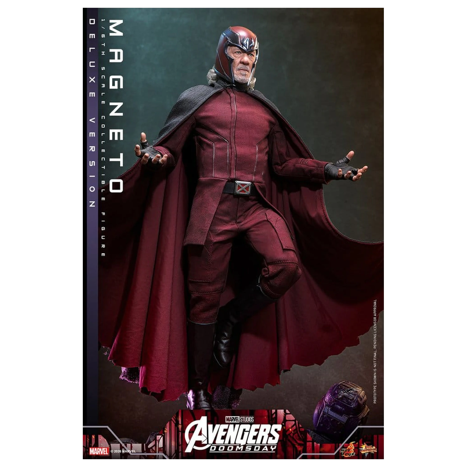 Avengers: Doomsday Movie Masterpiece akčná figúrka 1/6 Magneto (Deluxe Version) 30 cm produktová fotografia