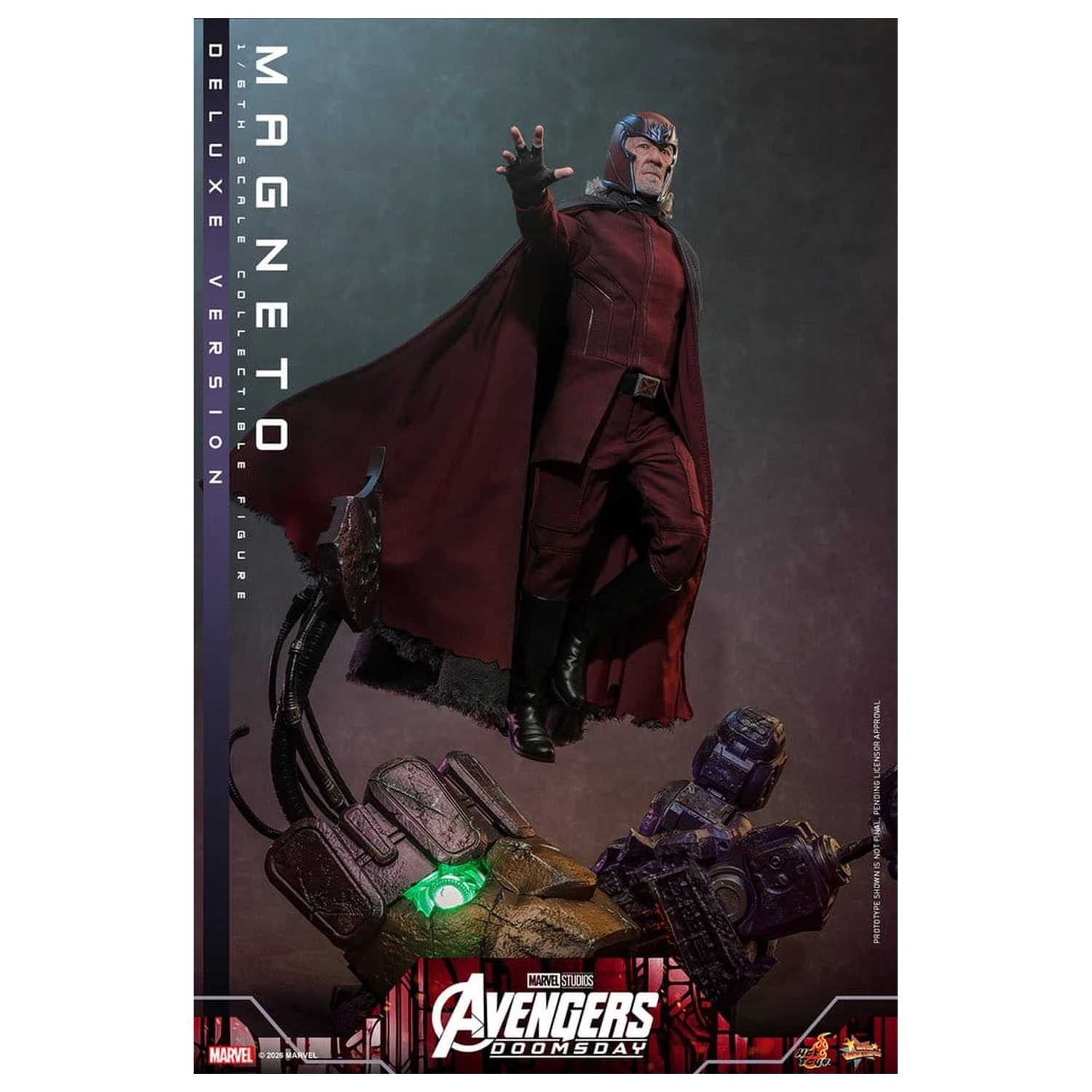 Avengers: Doomsday Movie Masterpiece akčná figúrka 1/6 Magneto (Deluxe Version) 30 cm produktová fotografia
