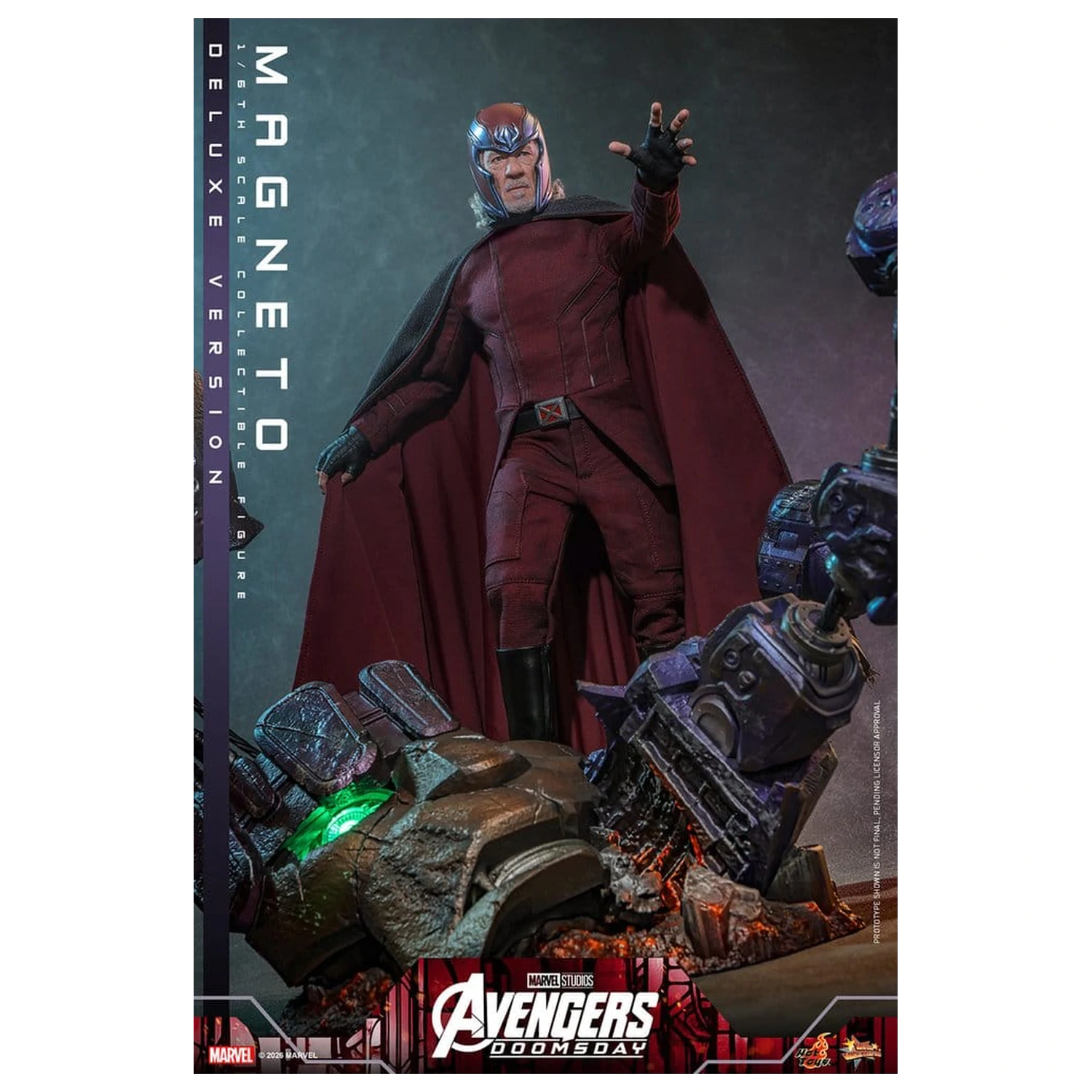 Avengers: Doomsday Movie Masterpiece akčná figúrka 1/6 Magneto (Deluxe Version) 30 cm produktová fotografia
