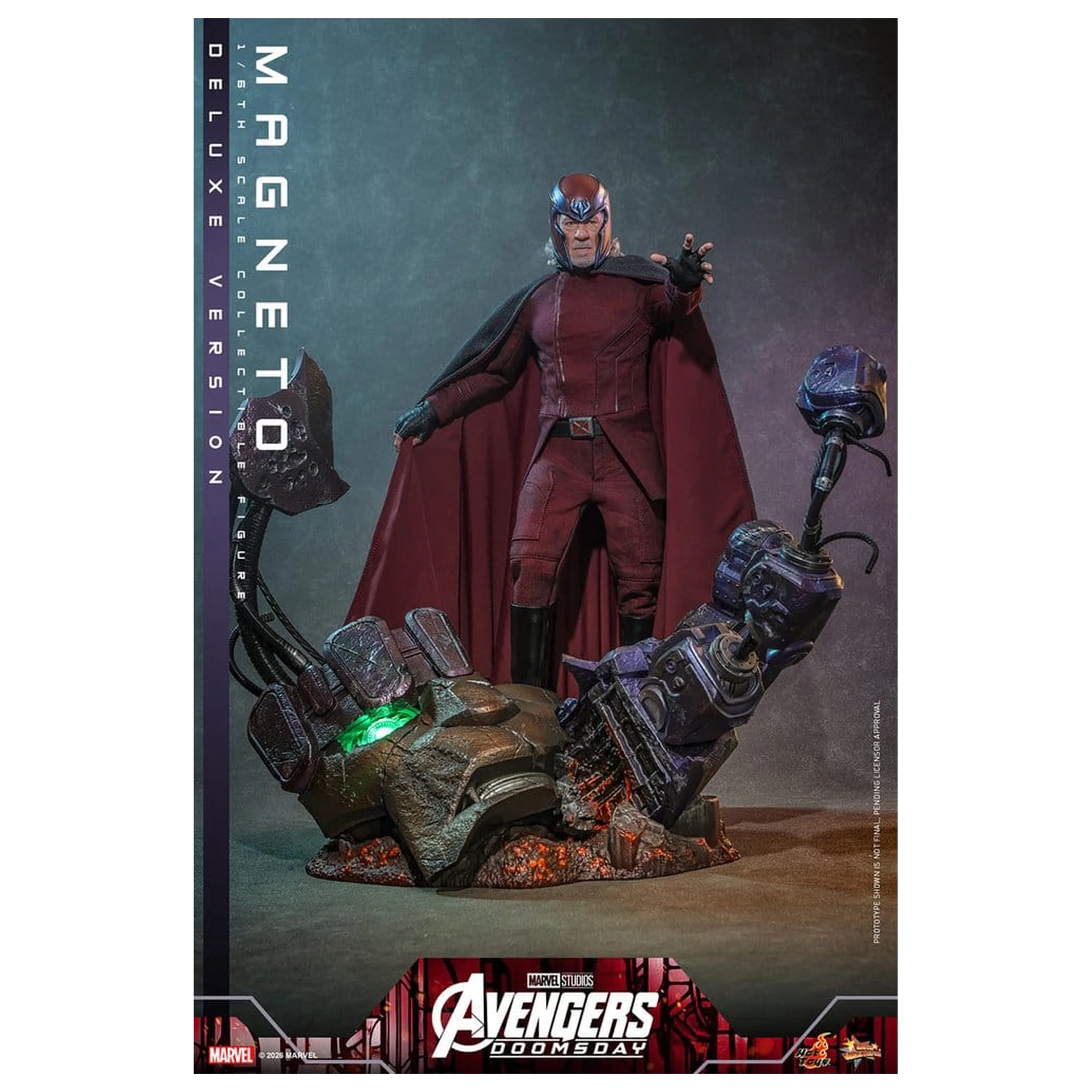 Avengers: Doomsday Movie Masterpiece akčná figúrka 1/6 Magneto (Deluxe Version) 30 cm produktová fotografia