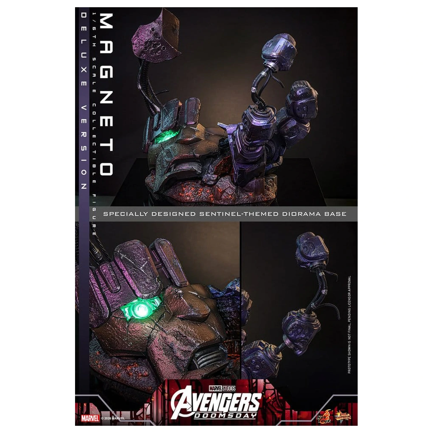 Avengers: Doomsday Movie Masterpiece akčná figúrka 1/6 Magneto (Deluxe Version) 30 cm produktová fotografia