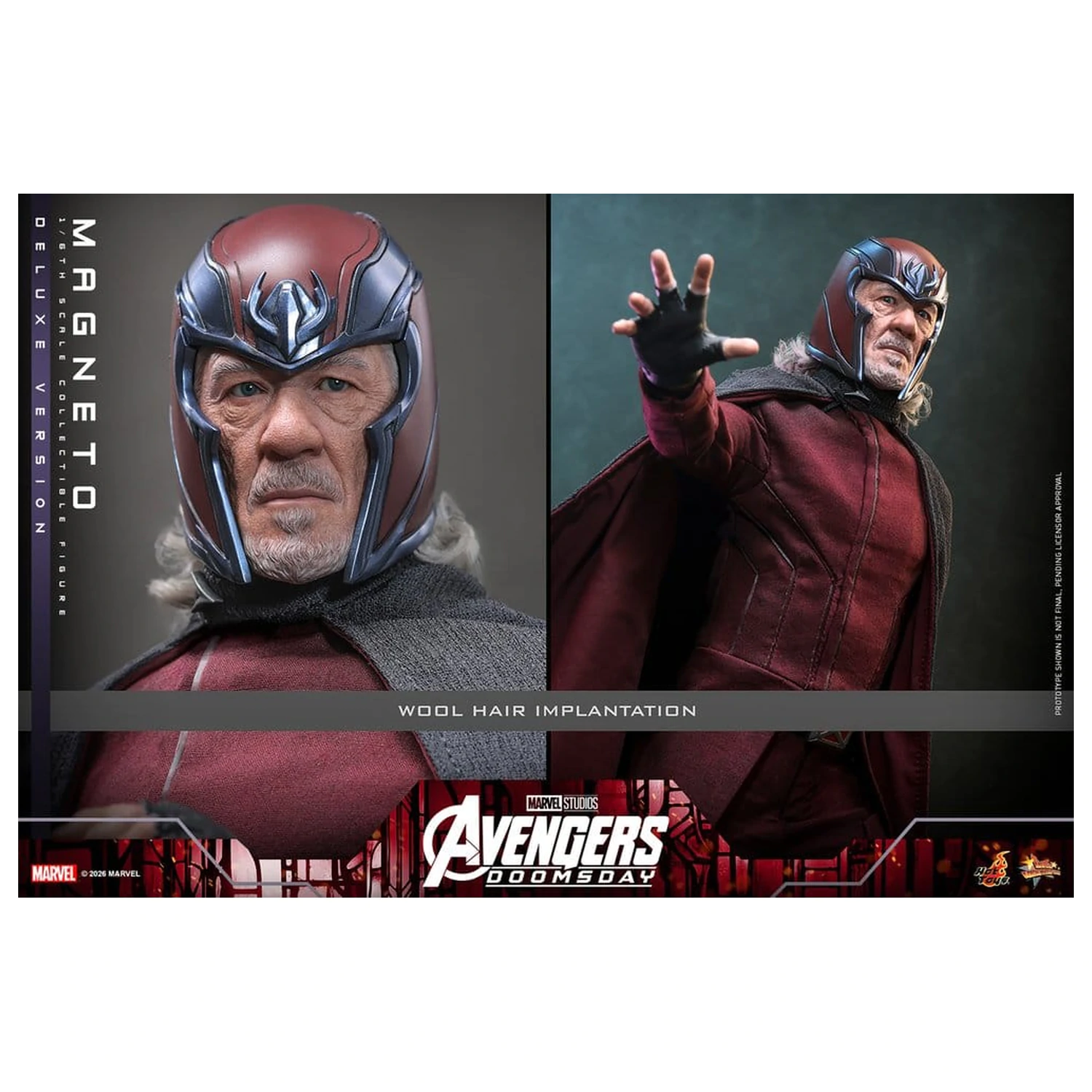 Avengers: Doomsday Movie Masterpiece akčná figúrka 1/6 Magneto (Deluxe Version) 30 cm produktová fotografia