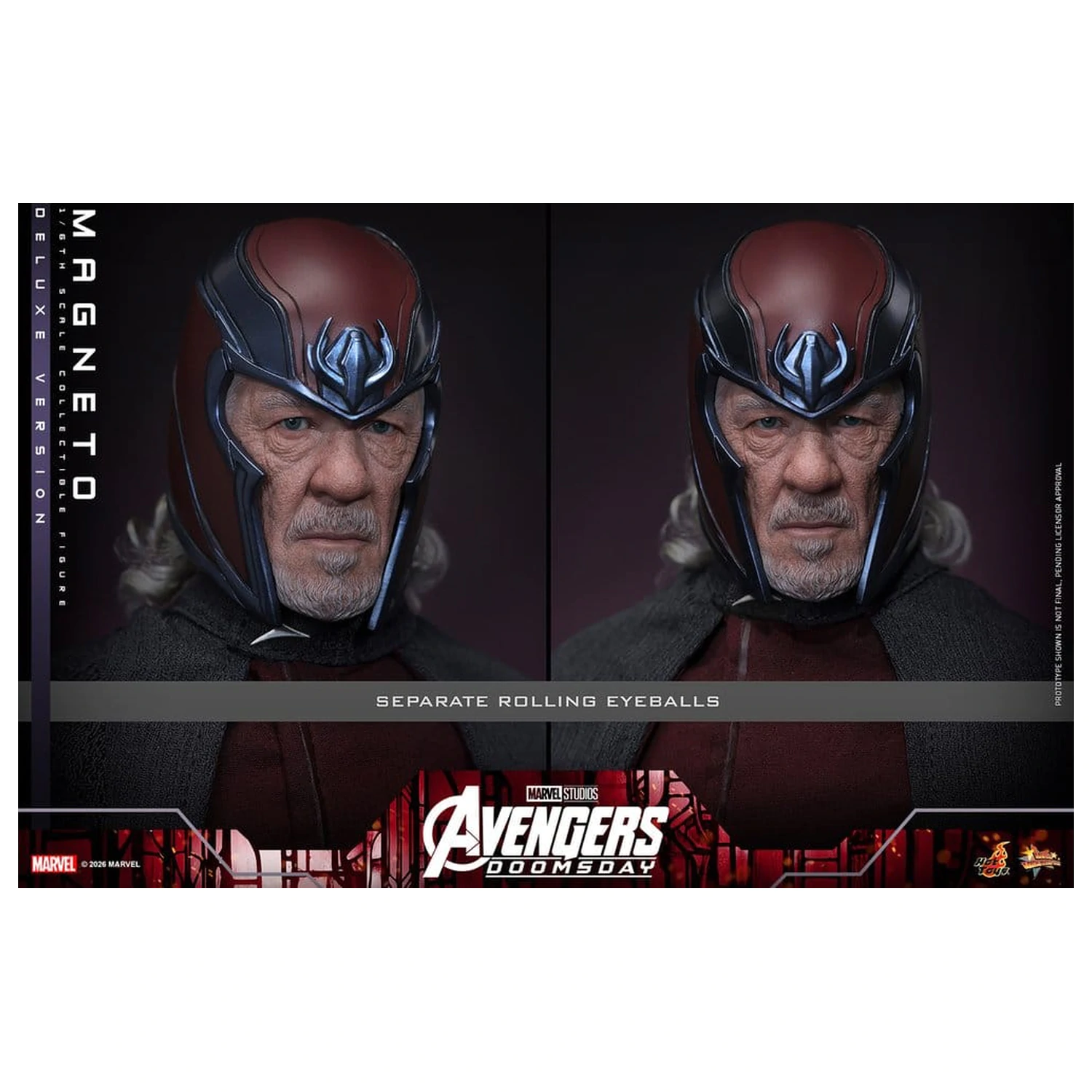 Avengers: Doomsday Movie Masterpiece akčná figúrka 1/6 Magneto (Deluxe Version) 30 cm produktová fotografia