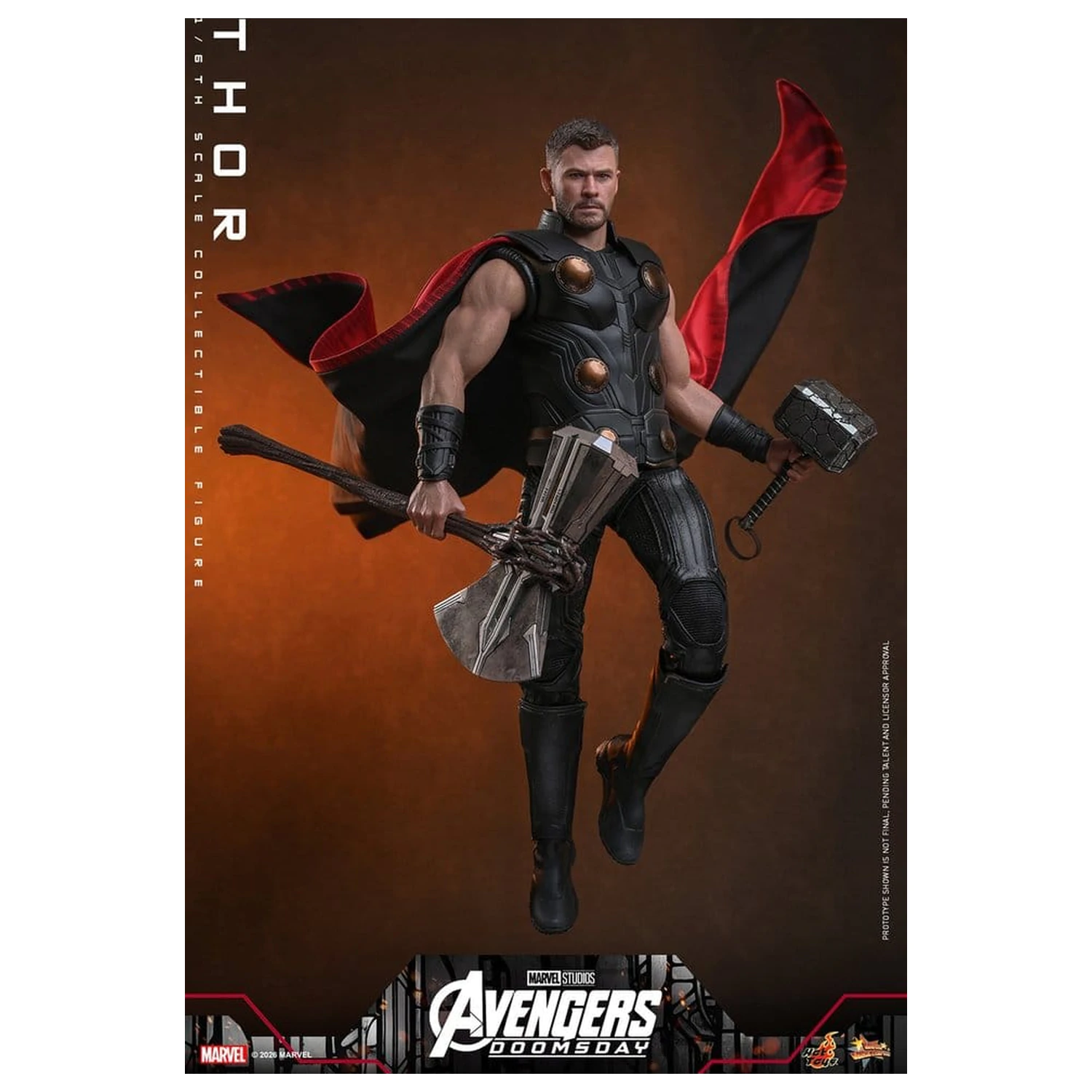 Avengers: Doomsday Movie Masterpiece akčná figúrka 1/6 Thor 32 cm produktová fotografia
