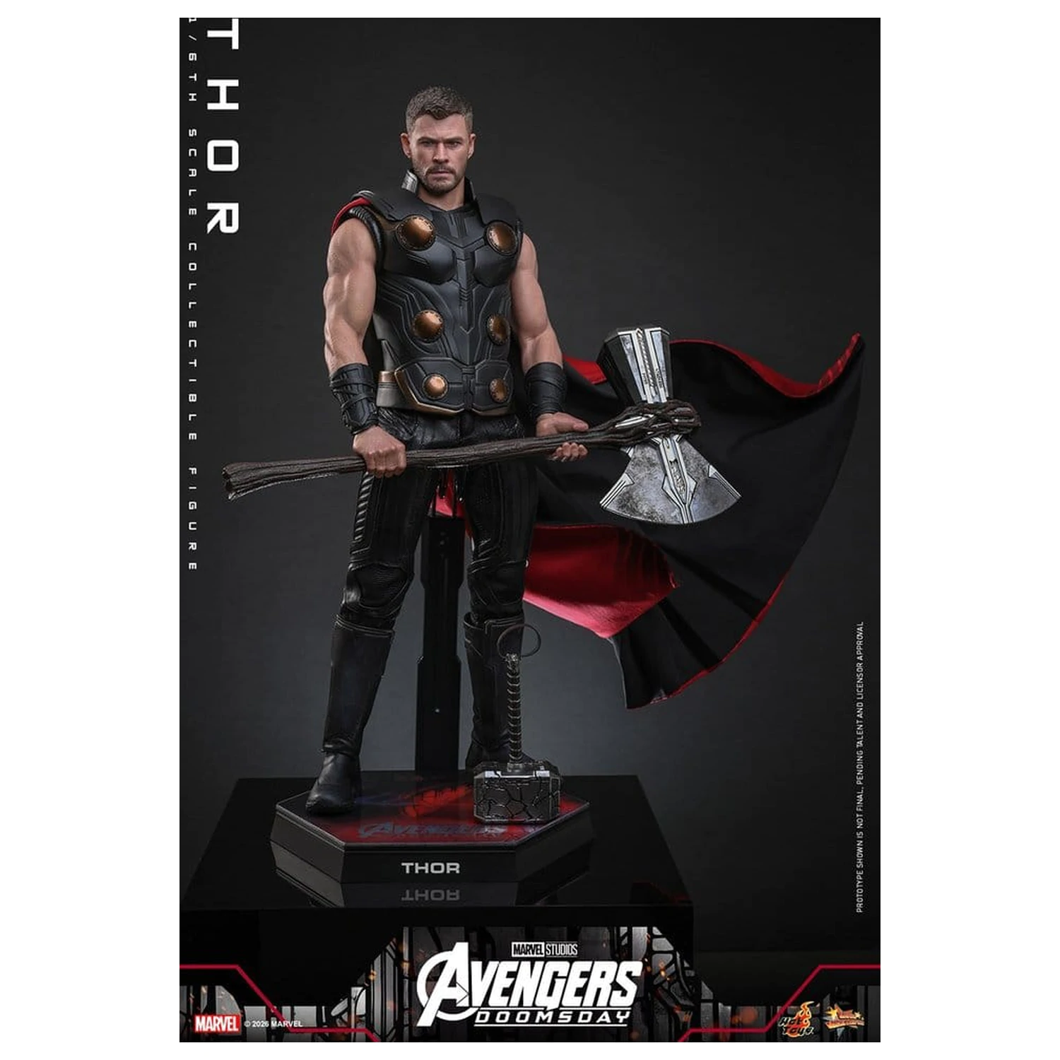 Avengers: Doomsday Movie Masterpiece akčná figúrka 1/6 Thor 32 cm produktová fotografia