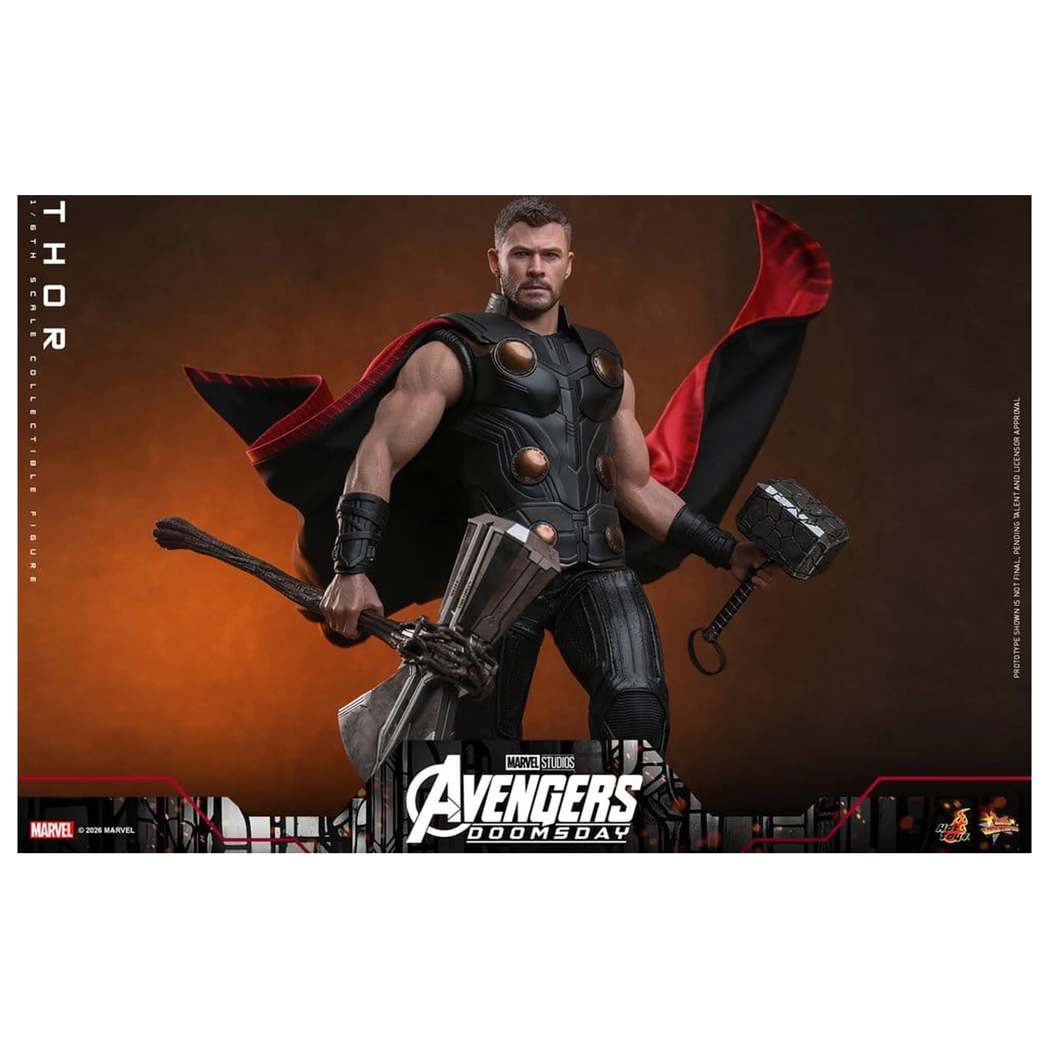 Avengers: Doomsday Movie Masterpiece akčná figúrka 1/6 Thor 32 cm produktová fotografia