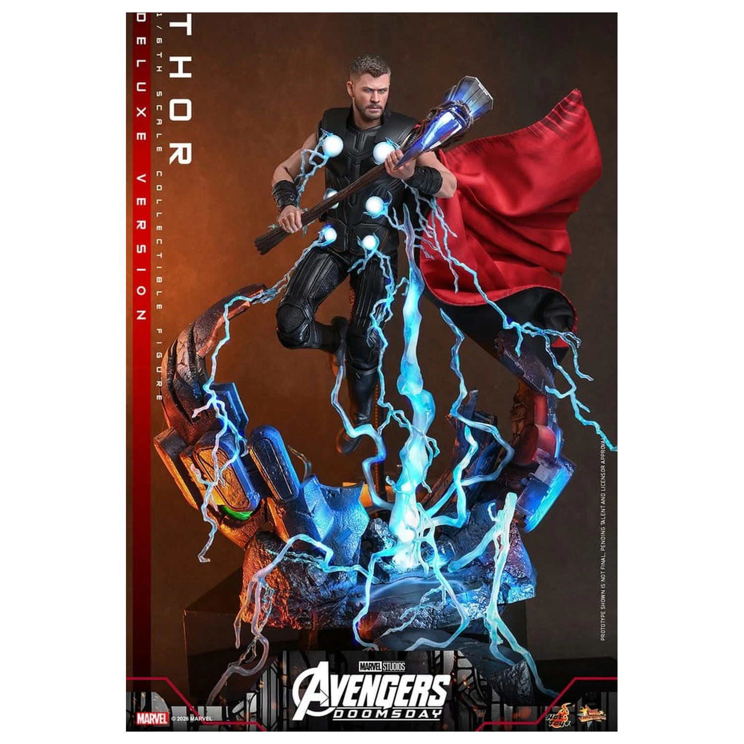 Avengers: Doomsday Movie Masterpiece akčná figúrka 1/6 Thor (Deluxe Version) 32 cm produktová fotografia