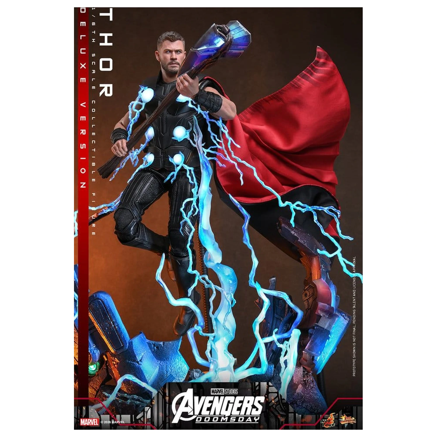 Avengers: Doomsday Movie Masterpiece akčná figúrka 1/6 Thor (Deluxe Version) 32 cm produktová fotografia