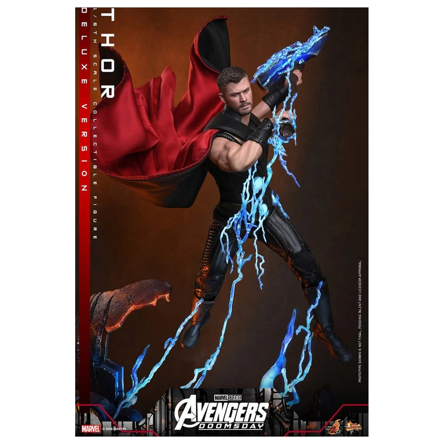 Avengers: Doomsday Movie Masterpiece akčná figúrka 1/6 Thor (Deluxe Version) 32 cm produktová fotografia