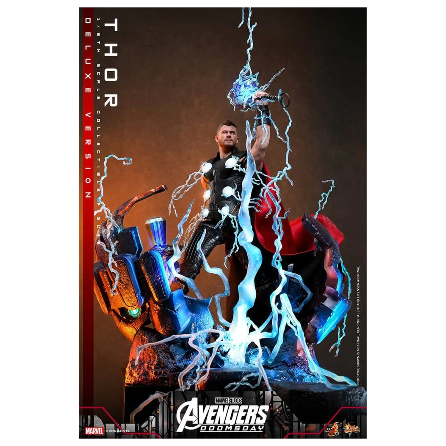 Avengers: Doomsday Movie Masterpiece akčná figúrka 1/6 Thor (Deluxe Version) 32 cm produktová fotografia