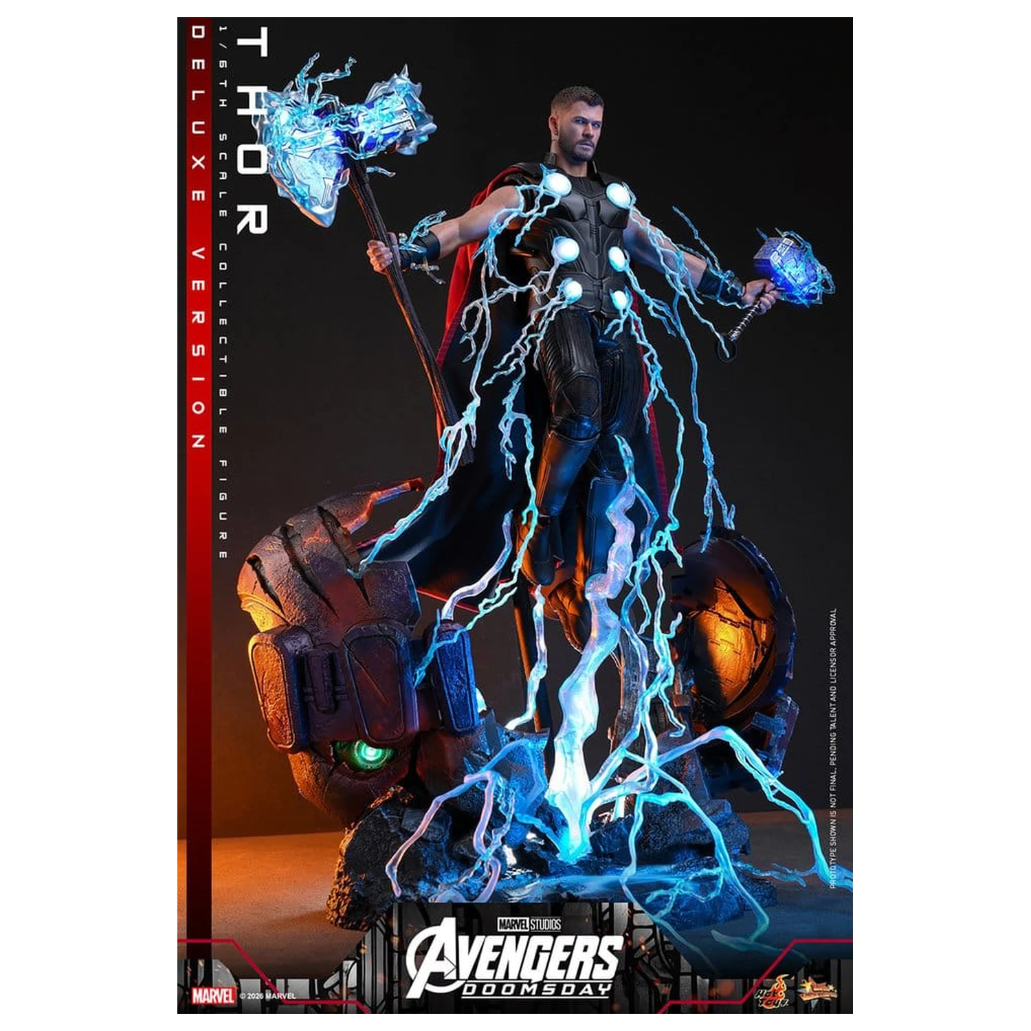Avengers: Doomsday Movie Masterpiece akčná figúrka 1/6 Thor (Deluxe Version) 32 cm produktová fotografia