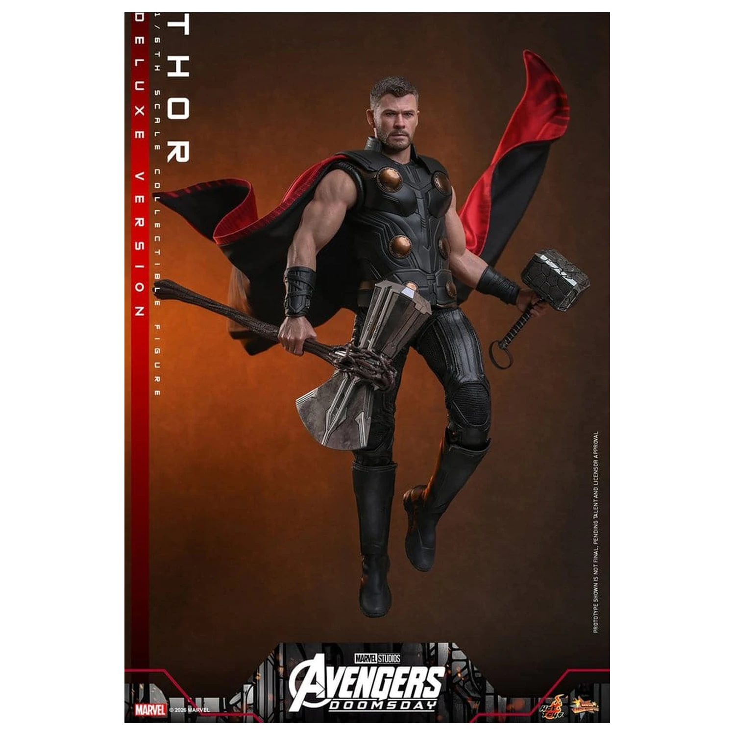 Avengers: Doomsday Movie Masterpiece akčná figúrka 1/6 Thor (Deluxe Version) 32 cm produktová fotografia