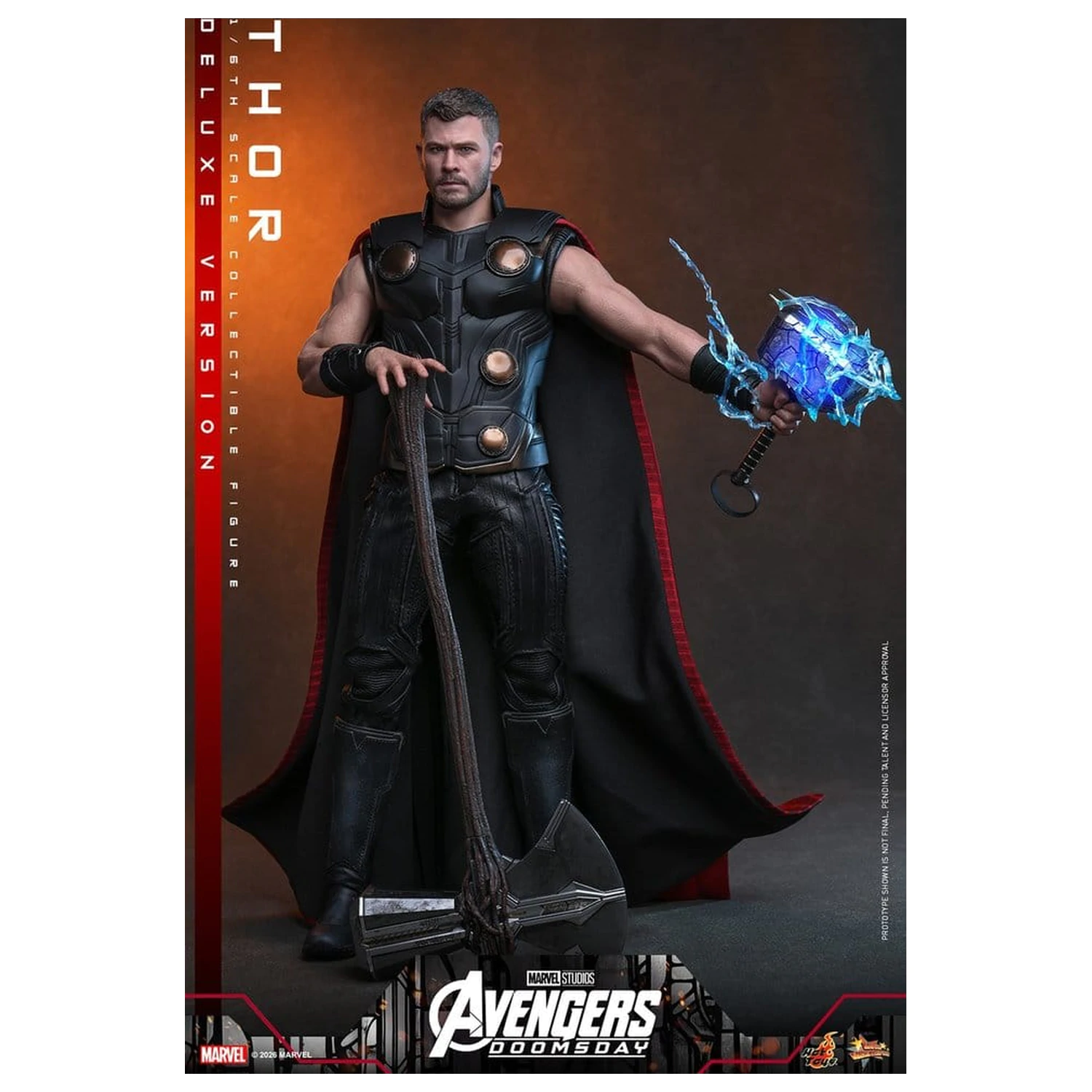 Avengers: Doomsday Movie Masterpiece akčná figúrka 1/6 Thor (Deluxe Version) 32 cm produktová fotografia
