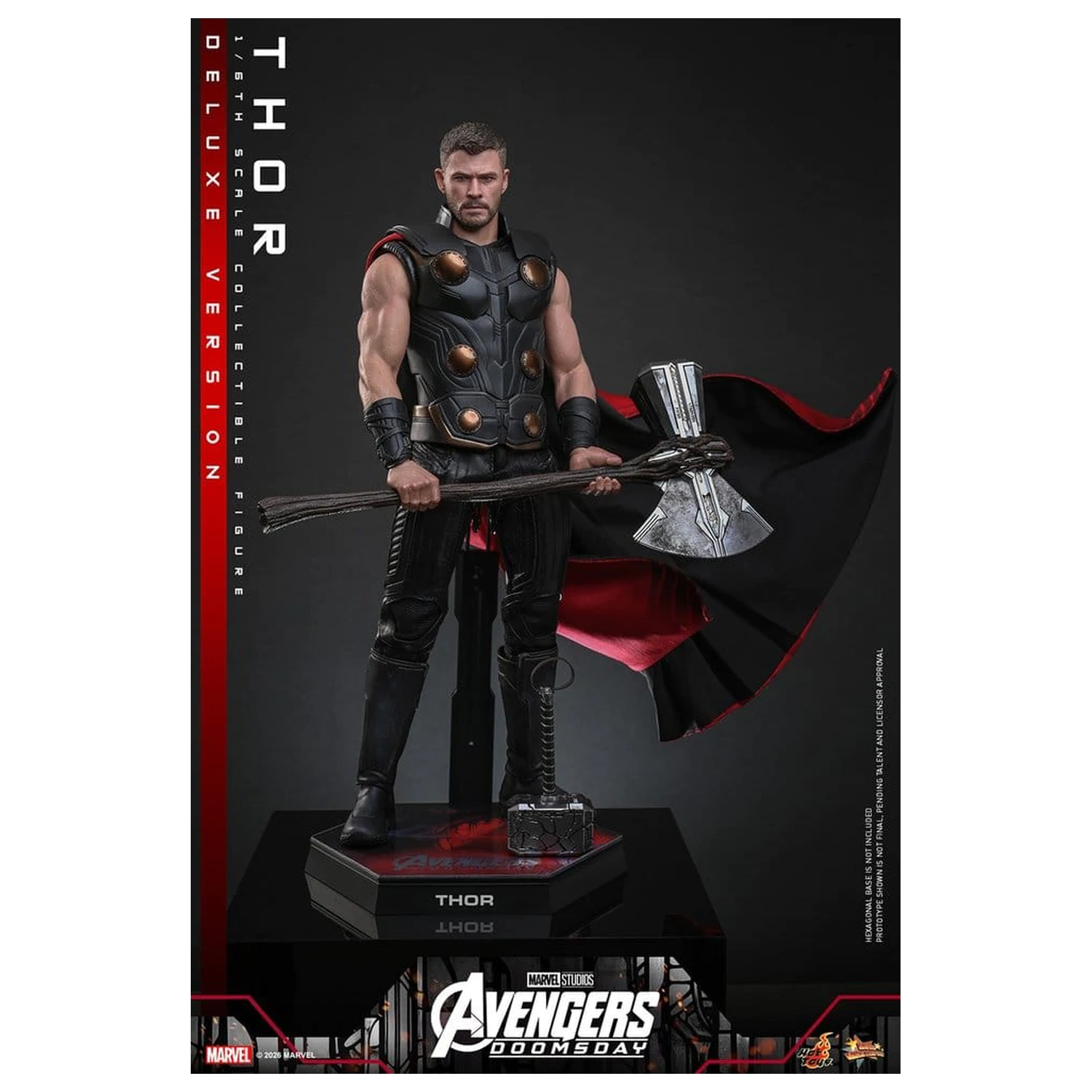 Avengers: Doomsday Movie Masterpiece akčná figúrka 1/6 Thor (Deluxe Version) 32 cm produktová fotografia
