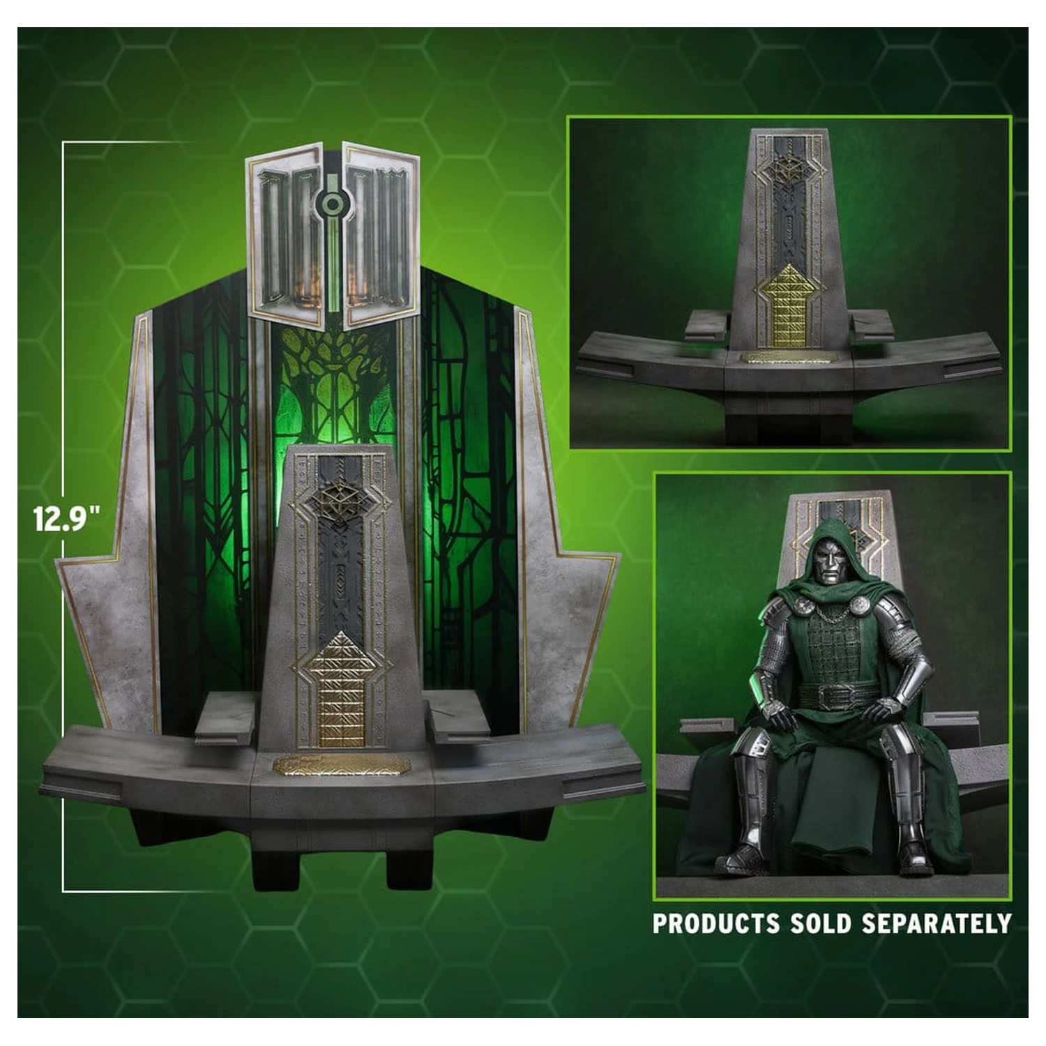 Avengers: Doomsday Movie Masterpiece Akčná figúrka Príslušenstvo 1/6 Doom's Throne 33 cm produktová fotografia