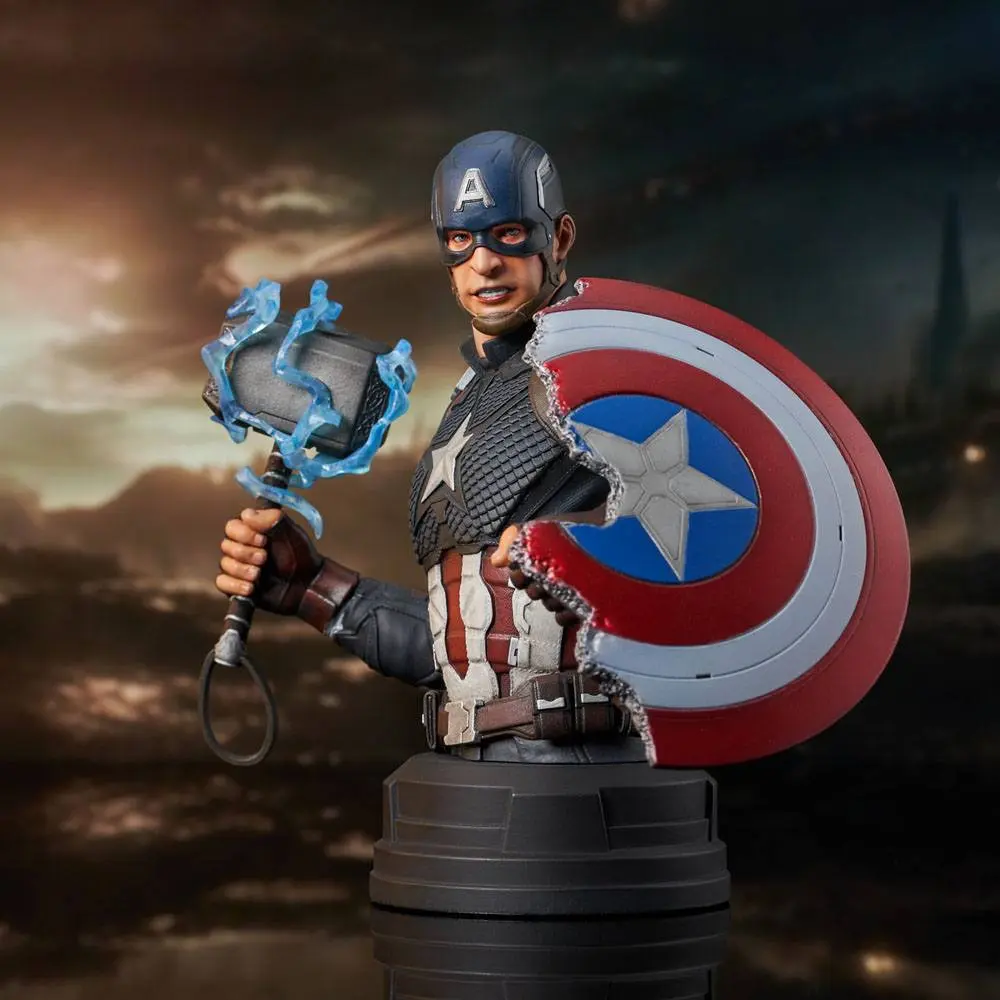 Avengers: Endgame Busta 1/6 Captain America 15 cm produktová fotografia