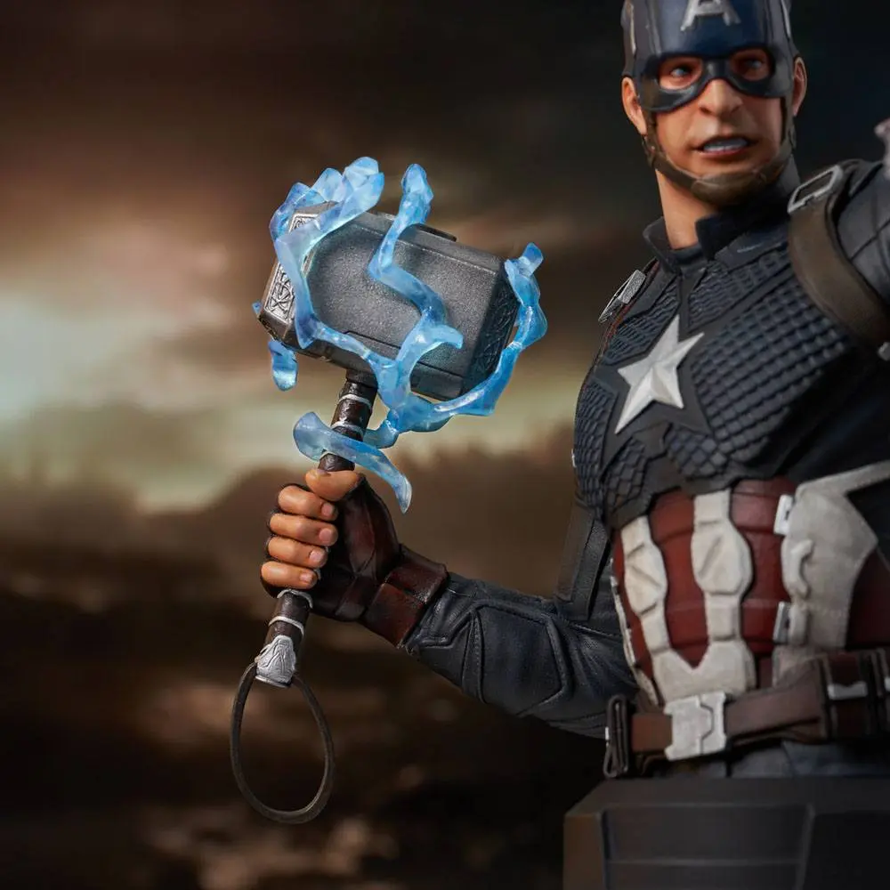 Avengers: Endgame Busta 1/6 Captain America 15 cm produktová fotografia
