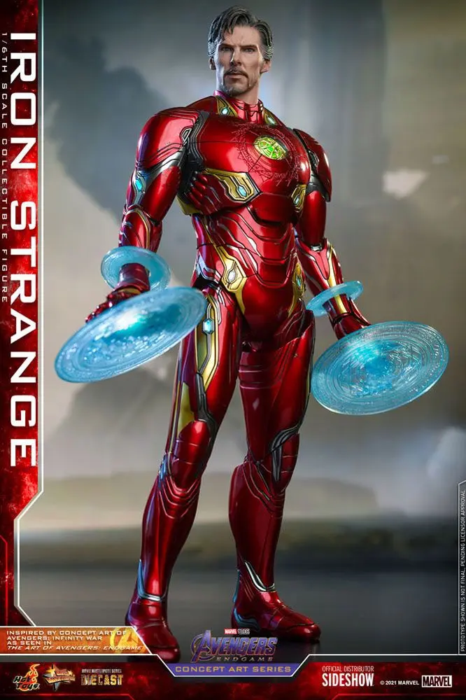 Avengers: Endgame Concept Art Series PVC Akčná figúrka 1/6 Iron Strange 32 cm termékfotó