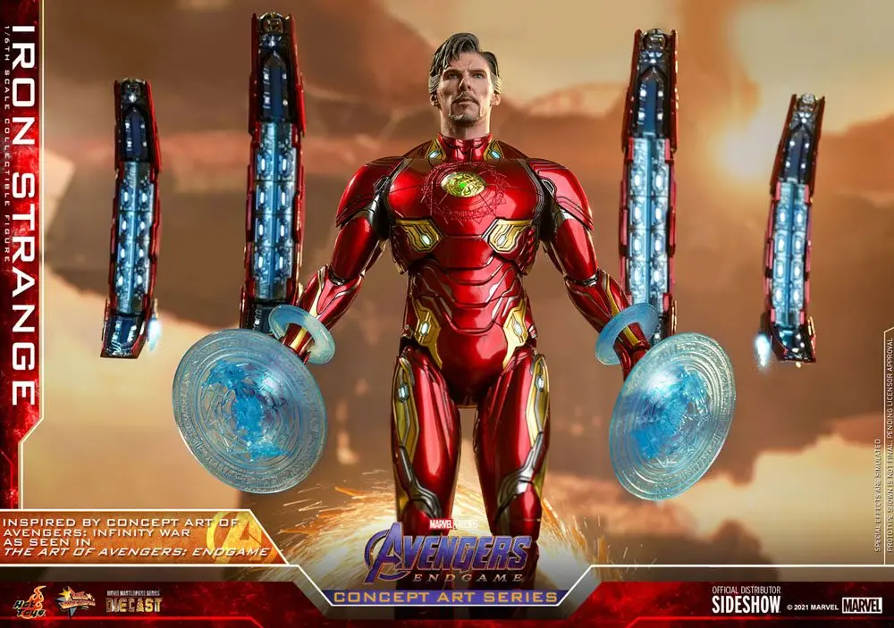 Avengers: Endgame Concept Art Series PVC Akčná figúrka 1/6 Iron Strange 32 cm termékfotó