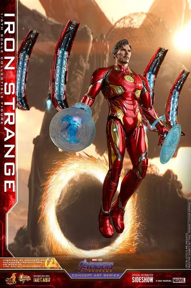 Avengers: Endgame Concept Art Series PVC Akčná figúrka 1/6 Iron Strange 32 cm termékfotó