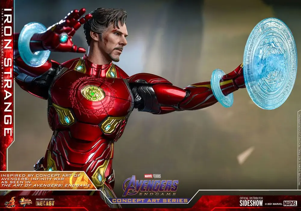 Avengers: Endgame Concept Art Series PVC Akčná figúrka 1/6 Iron Strange 32 cm termékfotó