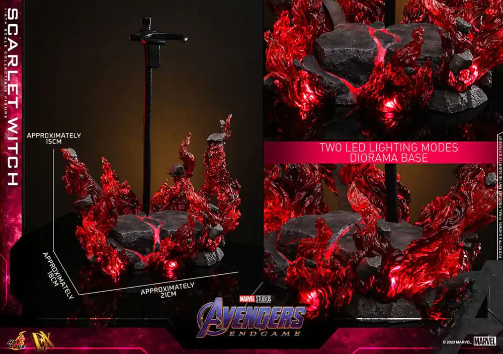 Avengers: Endgame DX Akčná figúrka 1/6 Scarlet Witch 28 cm termékfotó