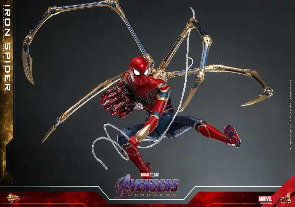 Avengers: Endgame Movie Masterpiece akčná figúrka 1/6 Iron Spider 28 cm termékfotó