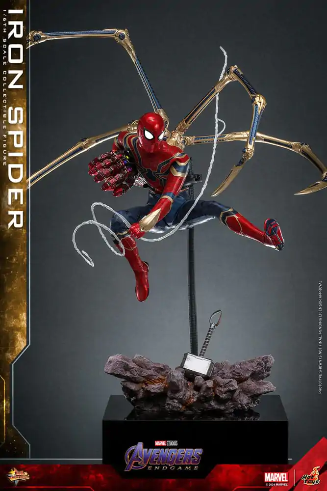 Avengers: Endgame Movie Masterpiece akčná figúrka 1/6 Iron Spider 28 cm termékfotó