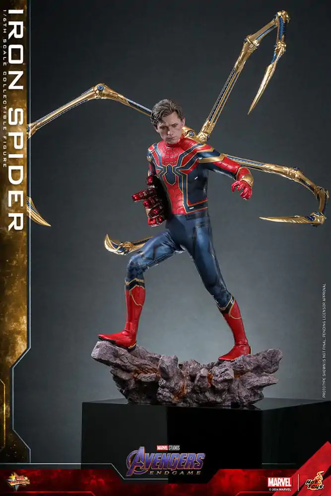 Avengers: Endgame Movie Masterpiece akčná figúrka 1/6 Iron Spider 28 cm termékfotó