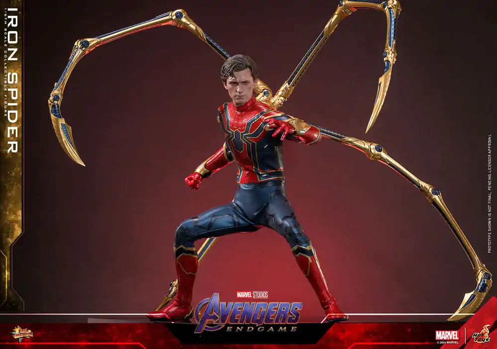 Avengers: Endgame Movie Masterpiece akčná figúrka 1/6 Iron Spider 28 cm termékfotó