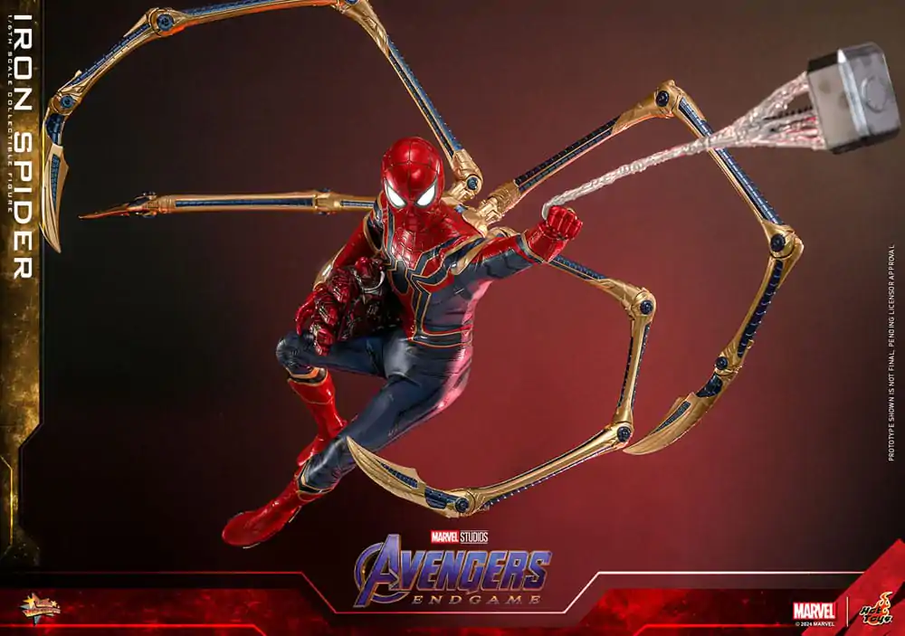 Avengers: Endgame Movie Masterpiece akčná figúrka 1/6 Iron Spider 28 cm termékfotó