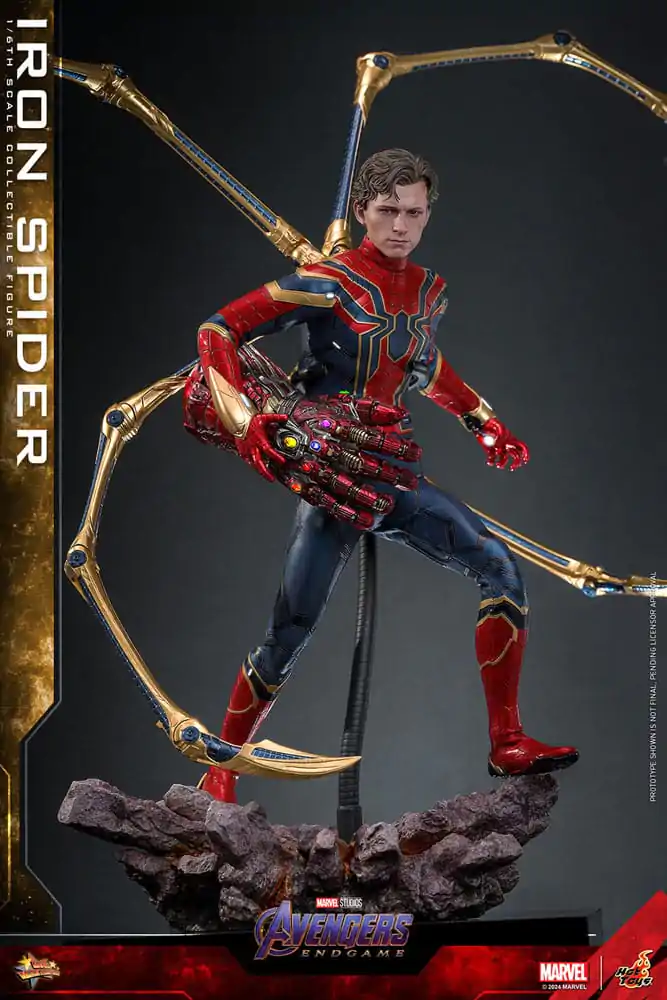 Avengers: Endgame Movie Masterpiece akčná figúrka 1/6 Iron Spider 28 cm termékfotó