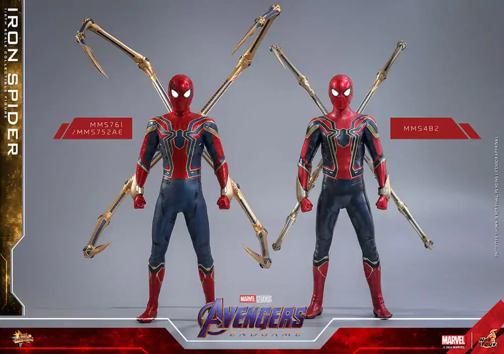 Avengers: Endgame Movie Masterpiece akčná figúrka 1/6 Iron Spider 28 cm termékfotó