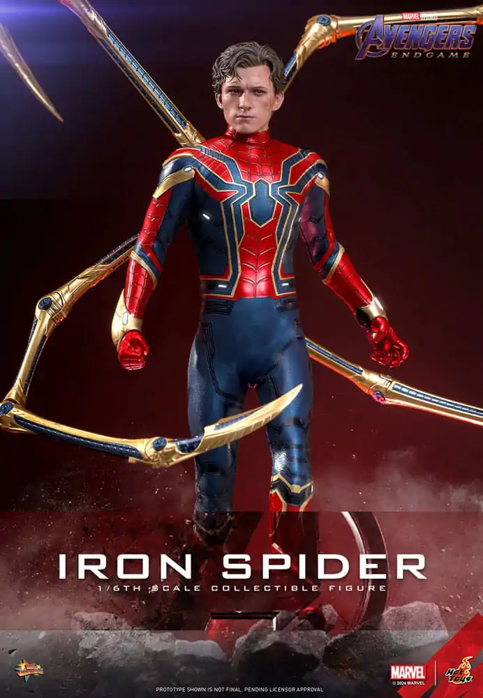 Avengers: Endgame Movie Masterpiece akčná figúrka 1/6 Iron Spider 28 cm termékfotó