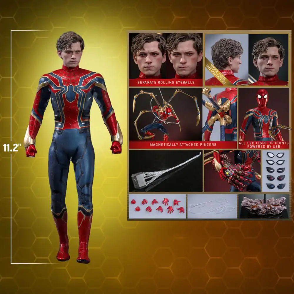 Avengers: Endgame Movie Masterpiece Akčná figúrka 1/6 Iron Spider Artisan Edition 28 cm produktová fotografia