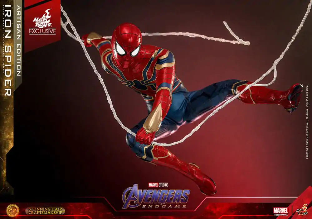 Avengers: Endgame Movie Masterpiece Akčná figúrka 1/6 Iron Spider Artisan Edition 28 cm produktová fotografia