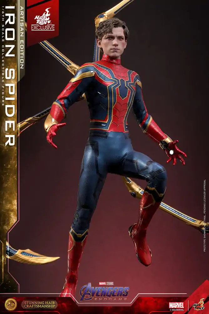 Avengers: Endgame Movie Masterpiece Akčná figúrka 1/6 Iron Spider Artisan Edition 28 cm produktová fotografia