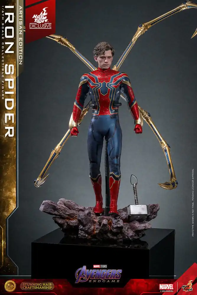 Avengers: Endgame Movie Masterpiece Akčná figúrka 1/6 Iron Spider Artisan Edition 28 cm produktová fotografia