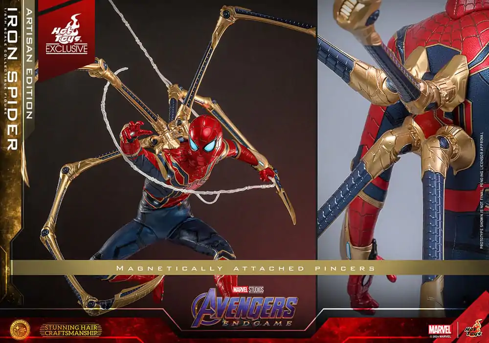Avengers: Endgame Movie Masterpiece Akčná figúrka 1/6 Iron Spider Artisan Edition 28 cm produktová fotografia