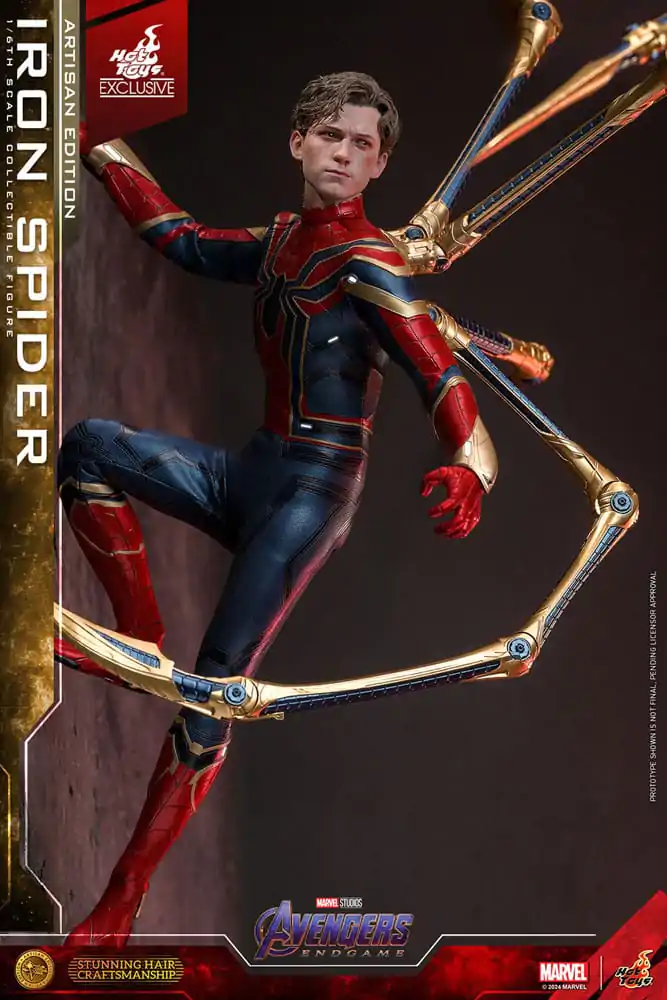 Avengers: Endgame Movie Masterpiece Akčná figúrka 1/6 Iron Spider Artisan Edition 28 cm produktová fotografia